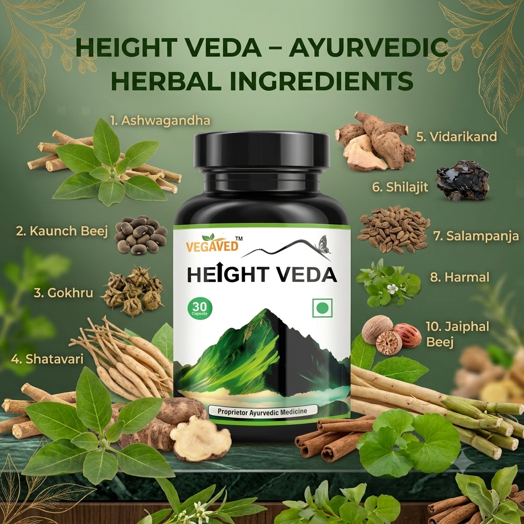 Height Veda Capsules – Supreme Height Growth Formula - Image 3