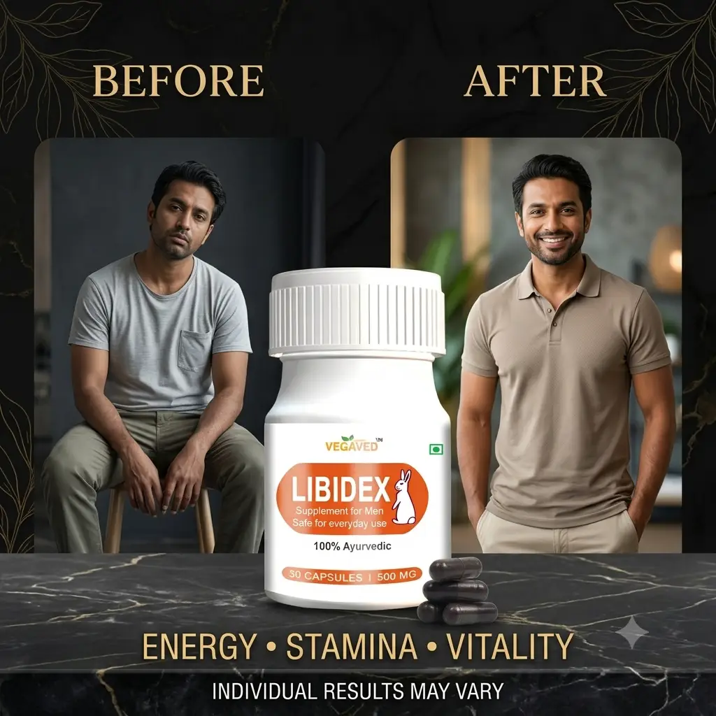 Libidex Capsules – Ayurvedic Male Wellness, Stamina & Vitality Support - Image 5