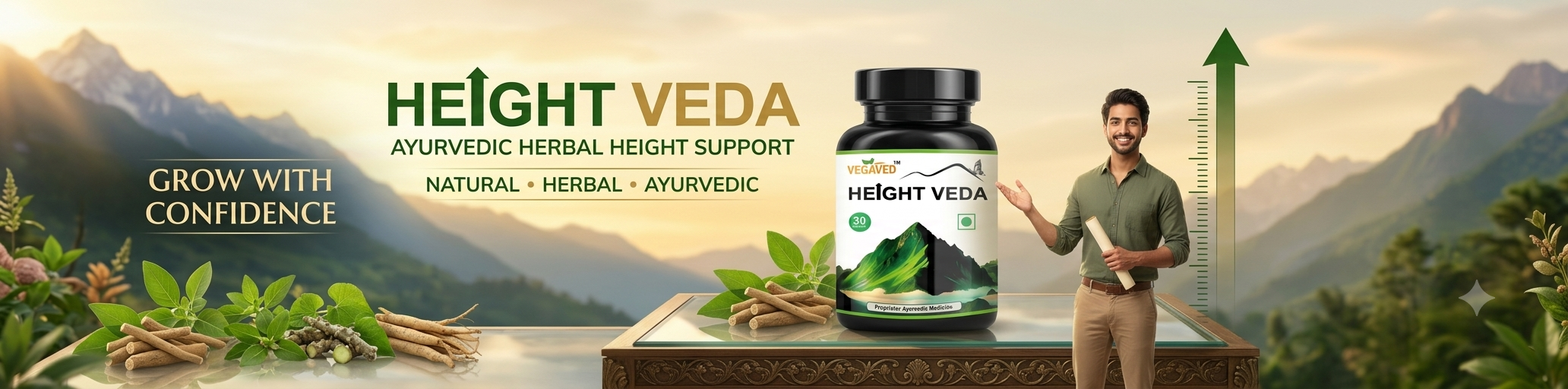 height Veda Capsule banner