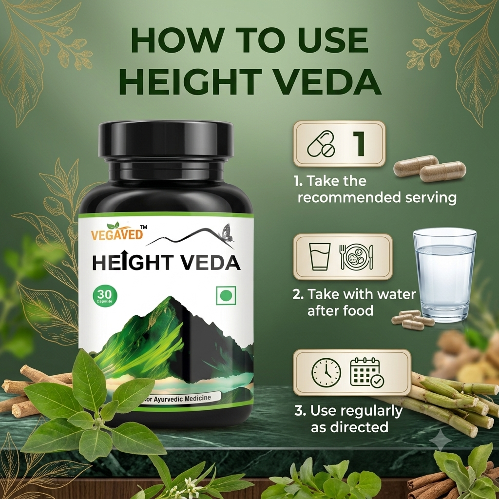 Height Veda Capsules – Supreme Height Growth Formula - Image 4